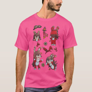 Auswirkungen von Aquarellfarben auf das bernsteinf T-Shirt
