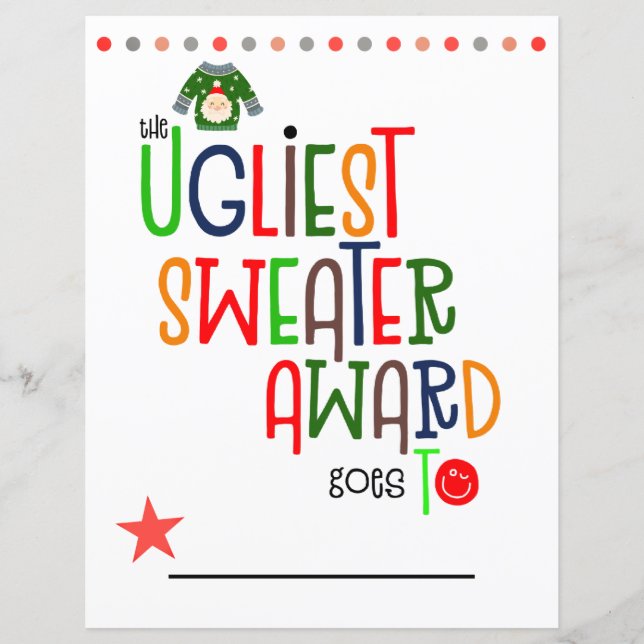 Auszeichnung für den farbenfrohen Gewinner des Swe (Vorderseite)