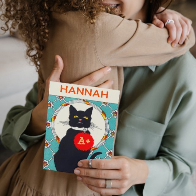 Auszeichnung für Vintage Katzen-Lehrer (Von Creator hochgeladen)