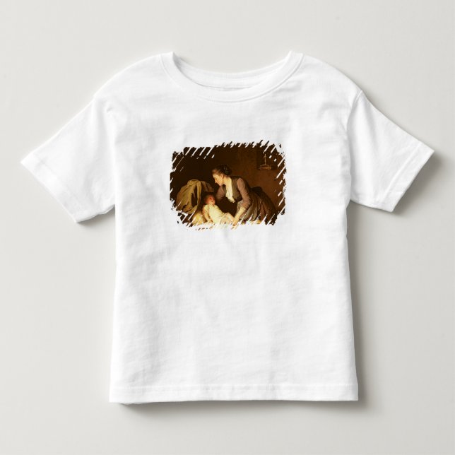 Ausziehen des Babys, 1880 Kleinkind T-shirt (Vorderseite)