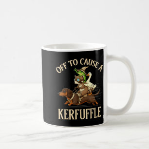 Ausziehen, um einen Wirbel zu verursachen Frosch W Kaffeetasse
