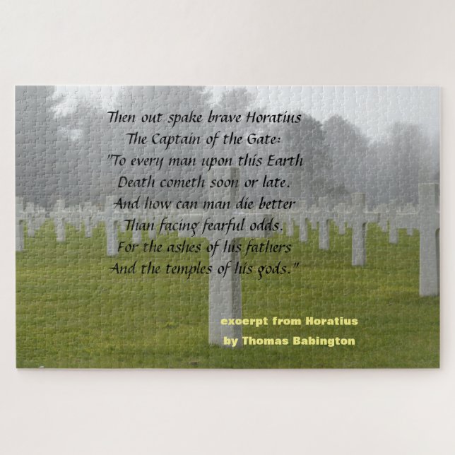 Auszug aus Horatius (Horizontal)