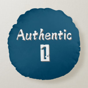 Authentic 1 Coussin rond