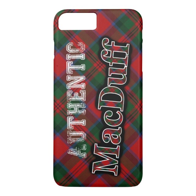 Authentic Clan MacDuff Scottish Tartan Design Case-Mate iPhone Hülle (Rückseite)