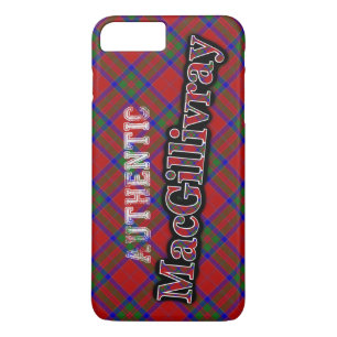 Authentic Clan MacGillivray Scottish Tartan Design iPhone 8 Plus/7 Plus Hülle