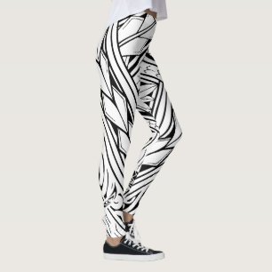 Authentic IslandTAT Leggings tribaux polynésiens