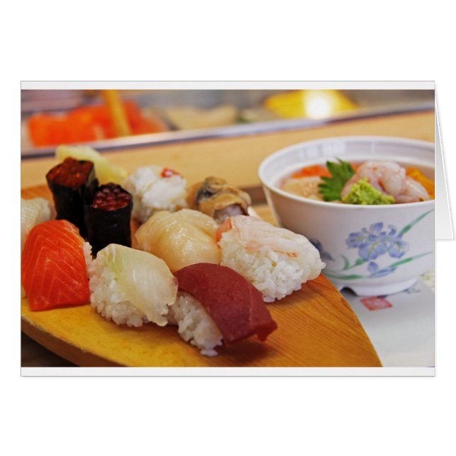 Authentique Sushi Sashimi (Devant horizontal)