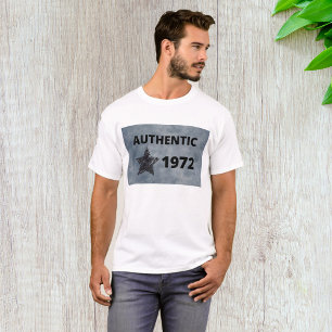 Authentique T-shirt de l'année 1972