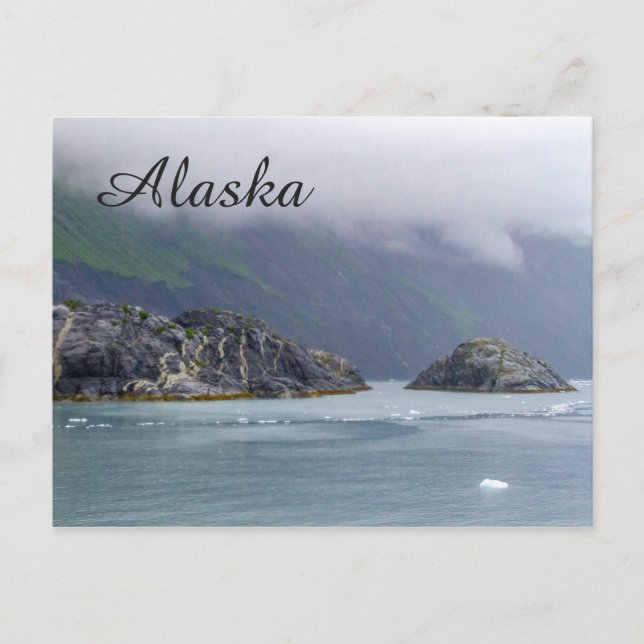 Authentische Alaska Souvenirs Postkarte (Vorderseite)