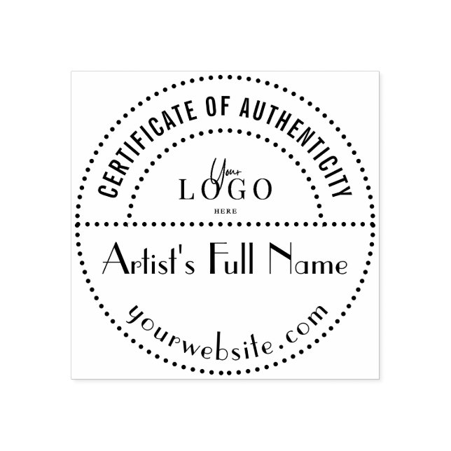 Authentische Briefmarke für Original Kunstgalerie  Gummistempel (Prägung)