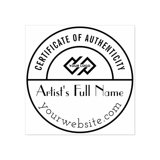 Authentische Briefmarke für Original Kunstgalerie  Gummistempel (Prägung)