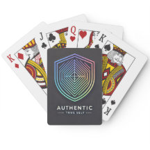 Authentische, echte, selbst spielende Karten
