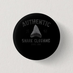 Authentische Shark Clothing Seit 1998 - Shark Gift Button