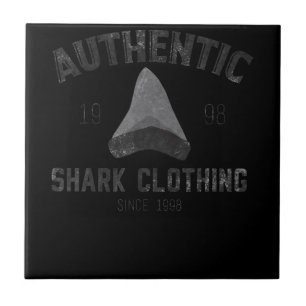 Authentische Shark Clothing Seit 1998 - Shark Gift Fliese
