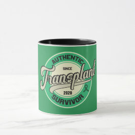 Authentische Transplantation Überlebende Custom Co Tasse
