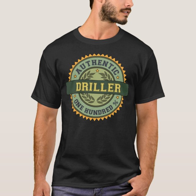 Authentischer Bohrer T-Shirt (Vorderseite)