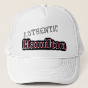 Authentischer Clan Hamilton Scottish Tartan Name Truckerkappe