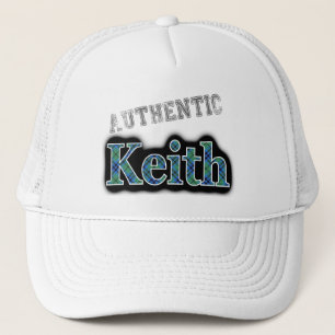 Authentischer Clan Keith Scottish Tartan Name Truckerkappe