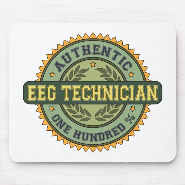 Authentischer EEG Techniker Mousepad (Vorne)