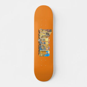 Authentischer japanischer Retro-Vintager Stil Skateboard