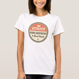 Authentischer Krankenschwesteranesthetist-Vintage T-Shirt