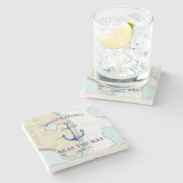 Authentischer Name des Schiffes Steinuntersetzer