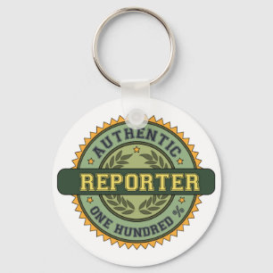 Authentischer Reporter Schlüsselanhänger