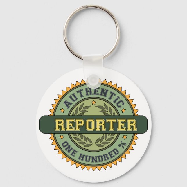 Authentischer Reporter Schlüsselanhänger (Vorderseite)
