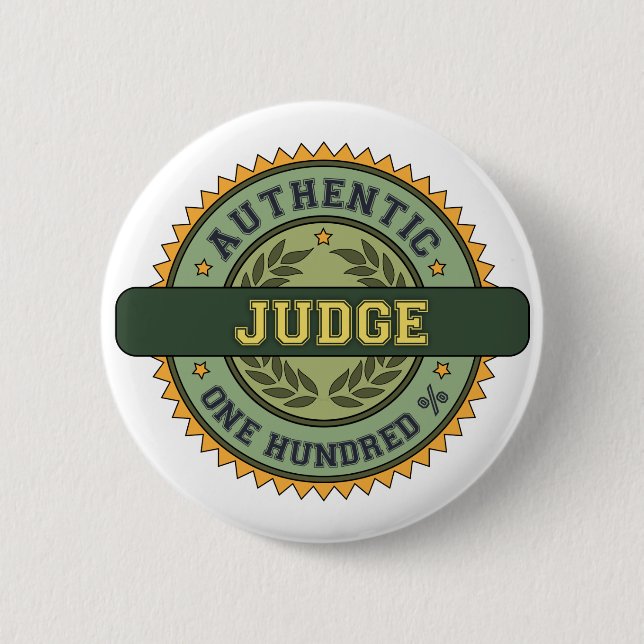 Authentischer Richter Button (Vorderseite)