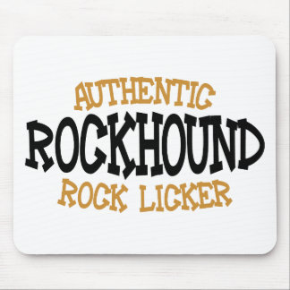 Authentischer Rockhound Felsen Licker Mousepad