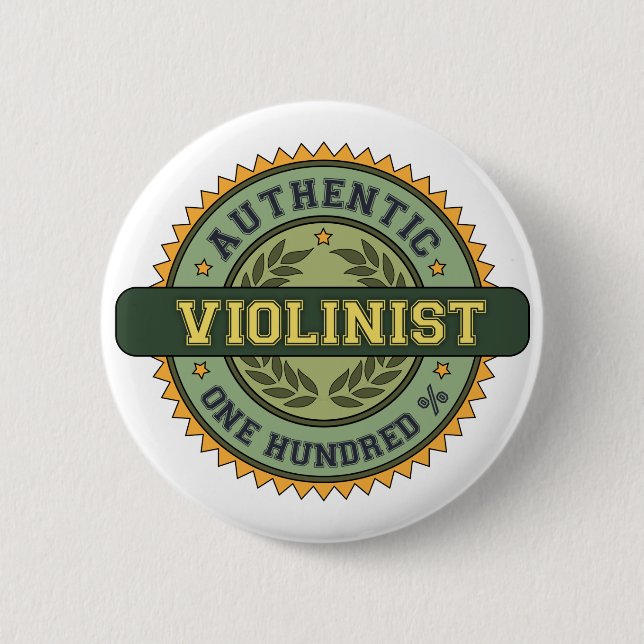 Authentischer Violinist Button (Vorderseite)