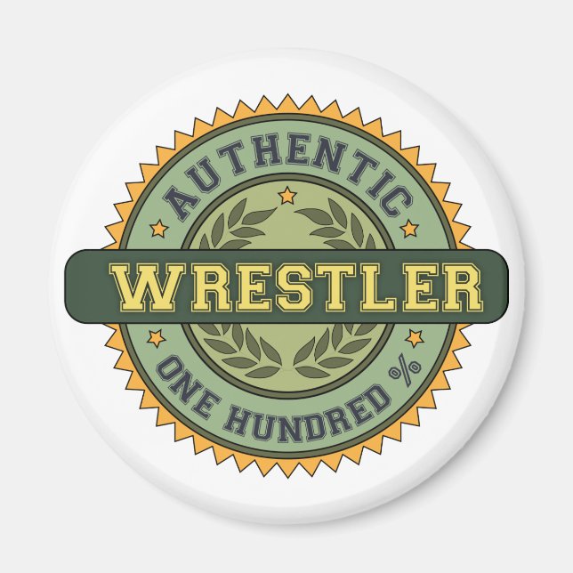 Authentischer Wrestler Magnet (Vorne)