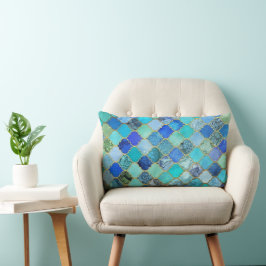 Authentisches arabisches Design in den Farben des Lendenkissen