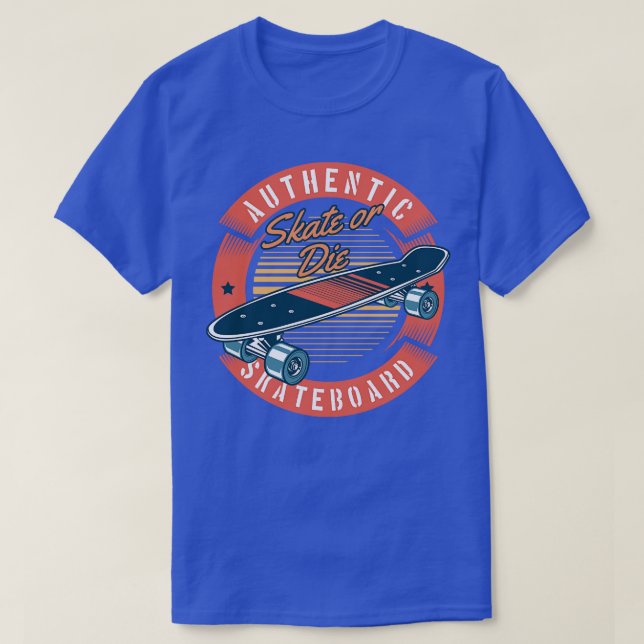 Authentisches Skateboard T-Shirt (Design vorne)