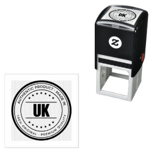 Authentisches UK-Qualitätskreis-Original-Präge-Sie Permastempel