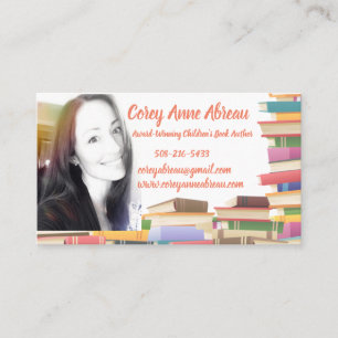 Author Business Card Visitenkarte