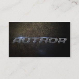 Author Business Card Visitenkarte