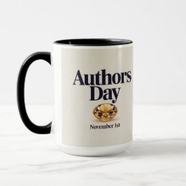 Authors Day Citrine Combo Mug Tasse