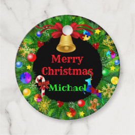 Autisan Christmas Wreath Geschenkanhänger