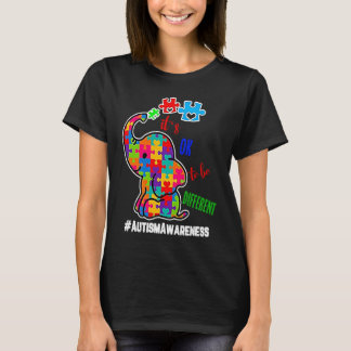 Autism Awareness Acceptance Women Kid Its Ok To Be T-Shirt