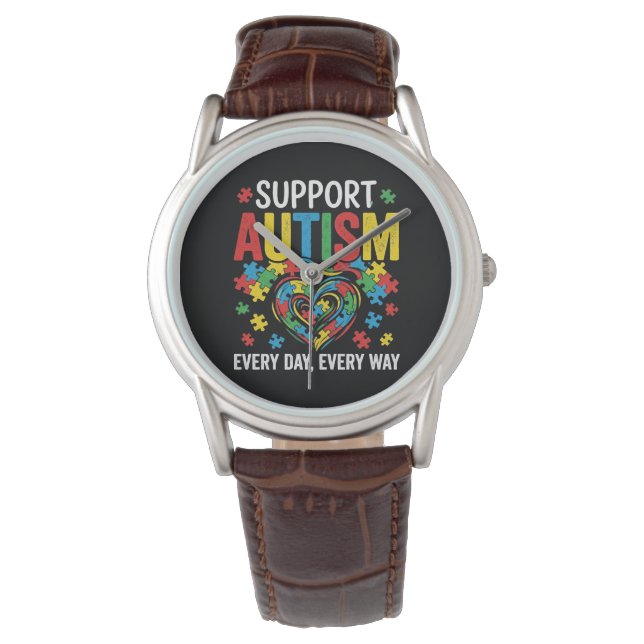 Autism awareness armbanduhr (Vorderseite)