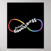 Autism Awareness Autistic Acceptance Rainbow Infin