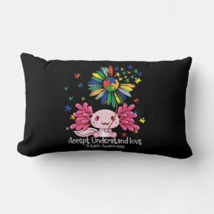 Autism awareness , axolotl lovers T-Shirt134 Lendenkissen