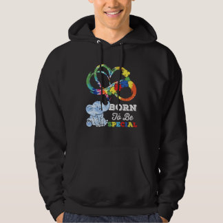 Autism Awareness Born Special Elephant Infinity Lo Hoodie