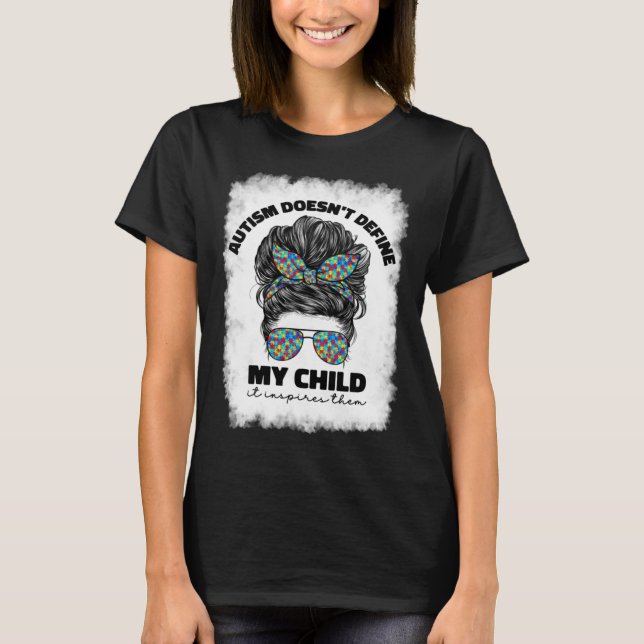 Autism Awareness For Mom Women Puzzle Autistic Aut T-Shirt (Vorderseite)
