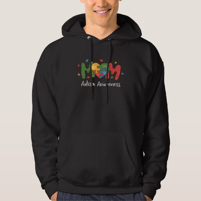 Autism Awareness Love Puzzle ASD Acceptance Men Wo Hoodie (Vorderseite)