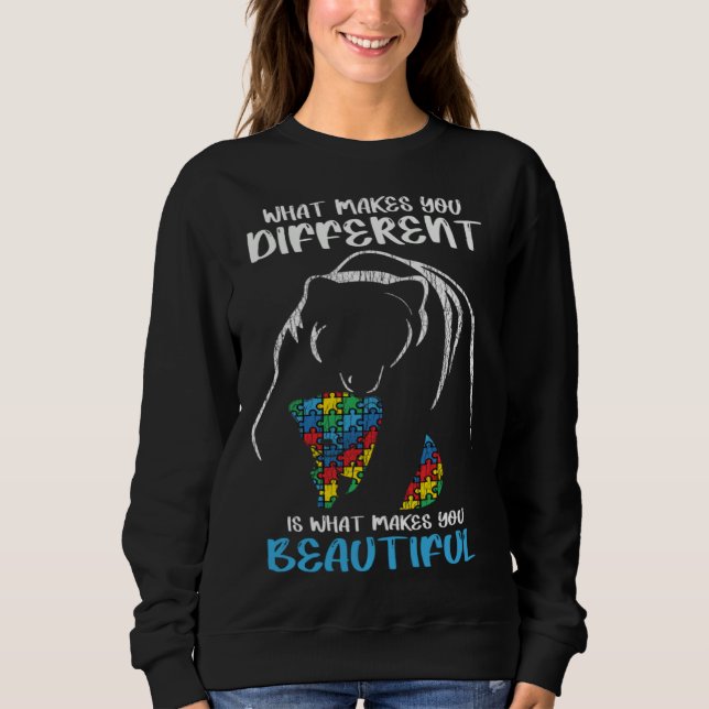 Autism Awareness Mom Proud Mother Autistic Boys Gi Sweatshirt (Vorderseite)