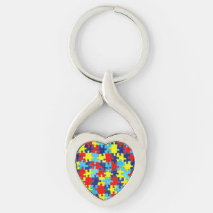 Autism Awareness-Puzzle by Shirley Taylor Schlüsselanhänger