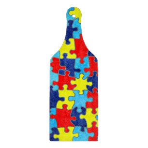 Autism Awareness-Puzzle by Shirley Taylor Schneidebrett