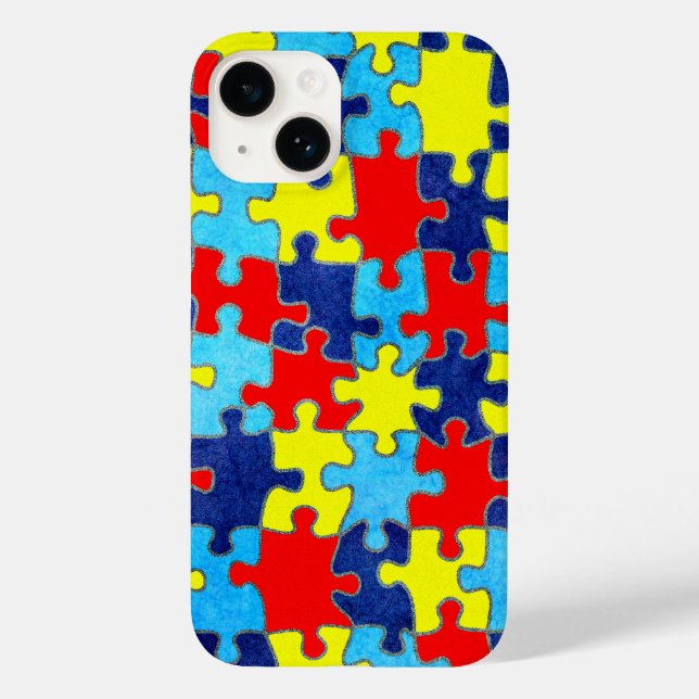 Autism Awareness-Puzzle von Shirley Taylor Case-Mate iPhone 14 Hülle (Rückseite)